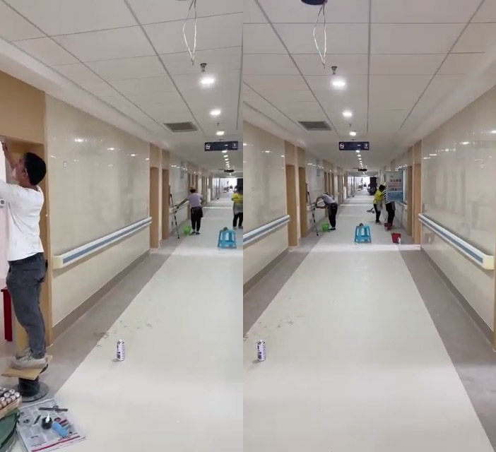 云南紅河蒙自市人民醫院醫院門安裝.jpg 云南紅河蒙自市人民醫院醫院門安裝.jpg